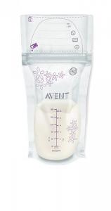 Avent Пакети для зберігання грудного молока, 25 шт х 180 мл SCF603/25 (8710103637363)