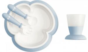 BabyBjorn Набір для годування Baby Feeding Set Powder Blue (7317680781673)