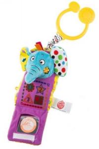 Biba Toys Активна іграшка-підвіска Мобільний Телефон (бегемот/лев/слон) 620JF (4897011366203)