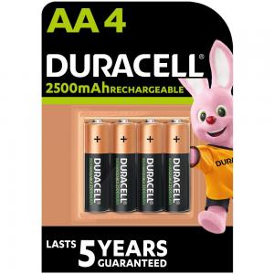 Duracell Акумулятор Recharge AA 2500 мАh 4 шт (5000394057203)