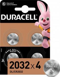 Duracell Літієва батарейка Specialty 2032 типу таблетка 3 В 4 шт 5000394071780