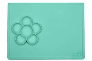 EZPZ - Силіконовий килимок flower play mint 858178005866