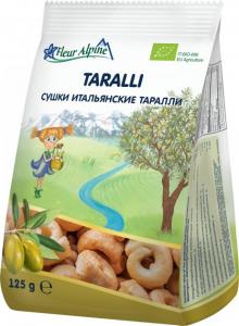 Fleur Alpine Organic Сушки на оливковій олії Тараллі 125 г (8000832705038)