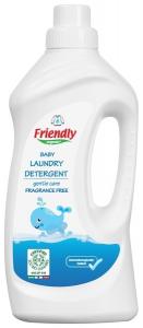 Friendly Organic Органічний гель для прання дитячих речей, без запаху 1 л (8680088181666)