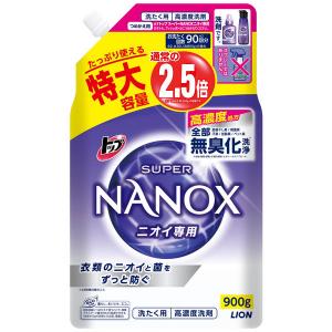 Lion Суперконцентрований засіб для прання рідкий Nanox 900 мл (змінний блок) 4903301293248