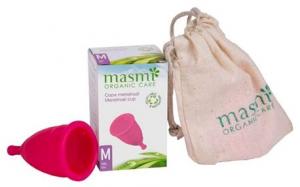 Masmi Менструальна чаша Розмір М (для жінок до 25років, які не народжували вагінально), 1шт. 8432984001131