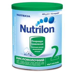 Nutricia Нутрилон Кисломолочний 2 , 400г 3041091283054