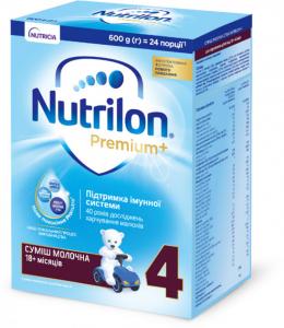 Nutricia Nutrilon Молочна суха суміш Premium+ 4 600 г (5900852047190) - термін 19,05,24