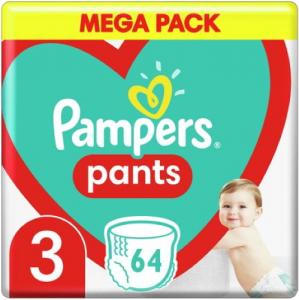 Підгузки-трусики Pampers Pants Maxi 3 (6-11 кг) 64шт. (Унисекс) 8006540069417 - половина боксу!