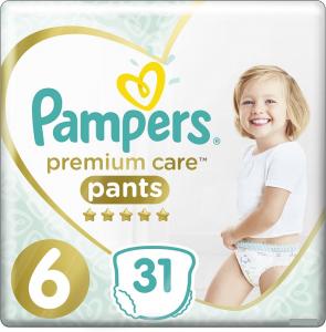 Трусики Pampers Premium Care Pants Midi 6 (15+ кг) 31 шт (8001090759917)