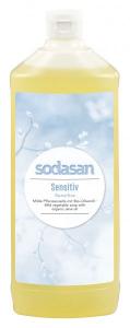 Sodasan Органічне мило Sensitiv рідке для чутливої та дитячої шкіри 1л (7516) 4019886075169