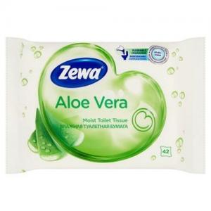 Zewa Вологий туалетний папір з ароматом алоє 42 шт (7322540898934)