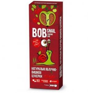 Bob Snail Натуральні яблучно-вишневі цукерки 30г 4820162520286
