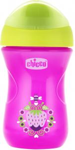 Chicco Поїльник-непроливайка Easy Cup, 266 мл, рожевий (06961.10.50) 8058664081400