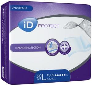 iD Expert Protect Plus Одноразові пелюшки гігієнічні поглинаючі 60x90 см 30 шт (5411416047926)