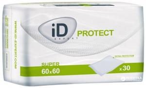 iD Expert Protect Super Одноразові пелюшки гігієнічні поглинаючі 60x60 см 30 шт (5411416047902)