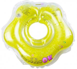 KinderenOK Круг для купання немовля жовтий 4955658552325