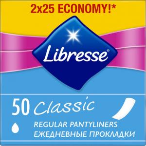 Libresse Прокладки щоденні Classic Regular 50 шт. 7322540157093