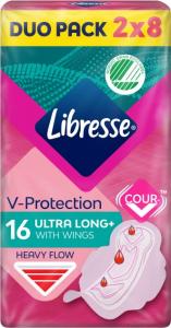 Libresse Прокладки гігієнічні Ultra Super soft DUO 16 шт. 7322540387483 / 7322540388442