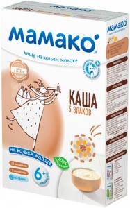 Mamako МамаКо Молочна каша 5 злаків на козячому молоці 200 г (4607088795802)