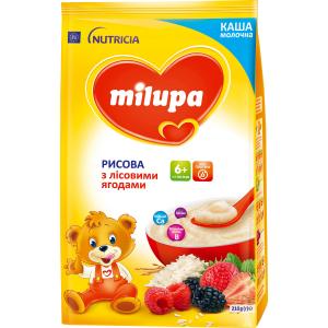 Milupa Молочна каша Рисова з лісовими ягодами 210 г (5900852047459)