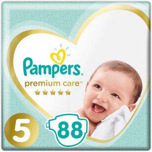 Підгузки Pampers Premium Care DRY MAX New Junior 5 (11-25кг.) MEGA PACK 88шт 4015400541813