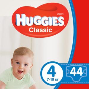 Підгузки Huggies Classic 7-16 кг 44 шт (4) 5029053573915