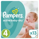 Подгузники Pampers Active Baby Maxi 4 (8-14кг.) 13шт 4015400647546 Подгузники Pampers Active Baby Maxi 4 (8-14кг.) 13шт 4015400647546