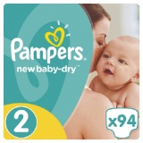 Підгузки Pampers New Baby Mini 2 (3-6кг.) JUMBO PACK 94шт. 8001090948137