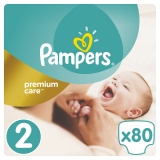 Подгузники Pampers Premium Care DRY MAX new Mini 2 (3-6 кг) JUMBO PACK 80шт. 4015400741633 Подгузники Pampers Premium Care DRY MAX new Mini 2 (3-6 кг) JUMBO PACK 80шт. 4015400741633