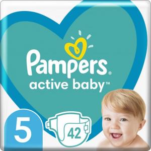 Підгузки Pampers Active Baby Junior 5 (11-16кг.) 42шт. 8001090950178
