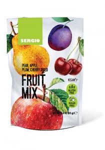 Sergio Сушені фрукти та ягоди Fruit Mix (груша, яблуко, вишня, слива) 85г 4820149741697