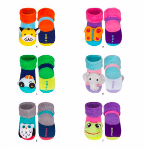 SOXO Шкарпетки махрові з іграшкою (в асорт.), 16-18 міс. (5901779972725)