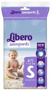 Трусики Libero Swimpants small (7-12 кг) 6штук (7322540375770)