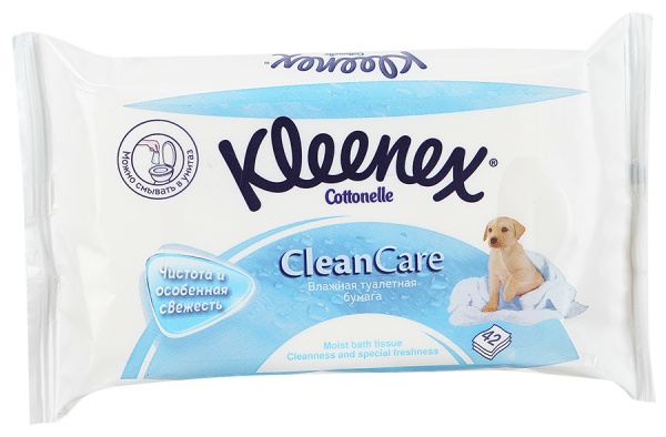Бумага туалетная Kleenex Золотой блок 42листа (5029053019086)