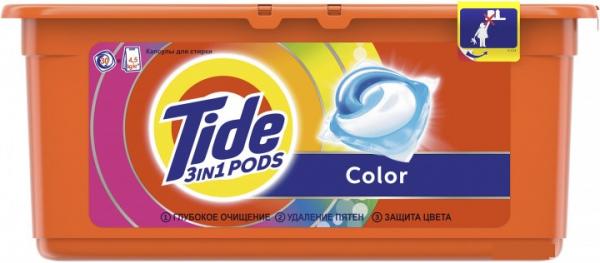 Tide 3in1 pods col. astain&col.sav cc 30cap v 0.744kg l #2 (8001090758491)