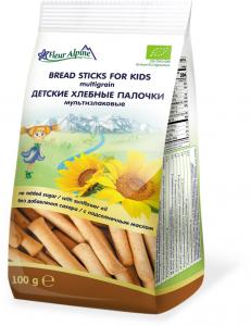 Fleur Alpine Органічні мультизлакові хлібні палички 100 г (4056114005321)