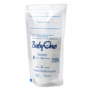 BabyOno Пакети для зберігання грудного молока (20 шт) (1039) 5904341207560