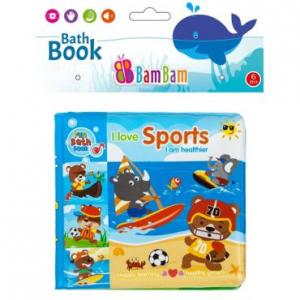 BamBam Книжка для купання Звірі та спорт 432484 (5903246437119)