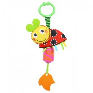 Biba Toys Іграшка-підвіска з дзвіночком Веселий Равлик (Сонечко) 152GD (4897011361536/4897011361529)