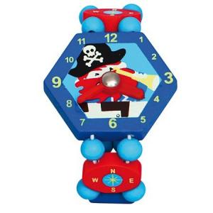 Bino Дитячий годинник Пірат (сині) 9086037