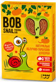 Bob Snail Натуральні цукерки Яблуко-гарбуз 60 г 4820162520200