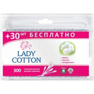 Lady Cotton Ватні палички (у пакеті) 300 шт 4823071621402