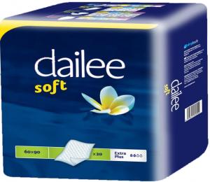 Dailee Пелюшки одноразові Soft Extra Plus 60х90 20 шт. (8595611623950)