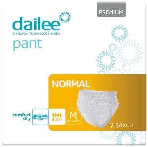 Dailee Підгузки-трусики для дорослих Pant Premium Normal M 14 шт (8595611625619)