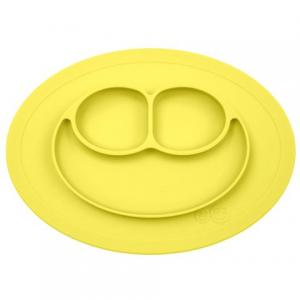 EZPZ - Силіконова тарілка Mini mat, колір lemon 818156020540