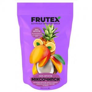 Frutex Чіпси фруктові Міксочіпси (ананас, кокос, лимон, манго) 40г (4820243450129)