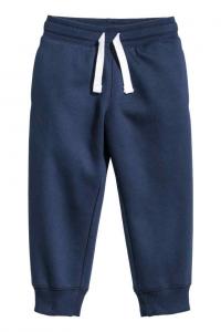 H&M (Швеція) Штани з начосом Темно-сині розмір 3-4 роки