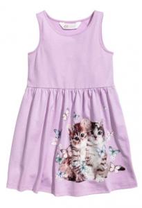 H&M (Швеція) Сукня-сарафан Кішечки розмір 6-8 років