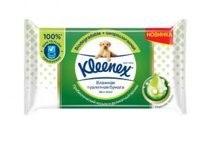 Kleenex Папір туалетний вологий Skin Kind 38шт. 5029053577500